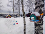 Всероссийский конкурс на лучший «Снежный городок Эколят» 
