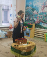 НОД по познавательному развитию в младшей группе  на тему «Знакомство с народными игрушками. Сергиево- Посадской матрешкой. Богородской игрушкой.