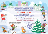 Всероссийский конкурс "Снежный городок Эколят"