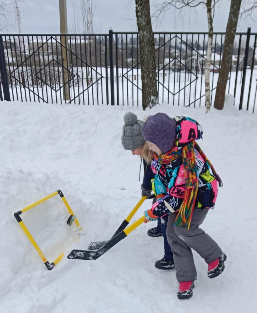 Спорт зимой для детей