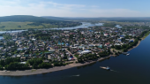 Киренск в разные времена...