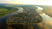 Киренск в разные времена...
