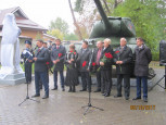 Памятник герою-танкисту Андрею Серебрякову