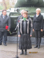 Памятник герою-танкисту Андрею Серебрякову