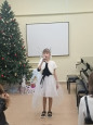 Новогодний концерт в классе эстрадного вокала