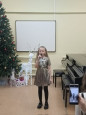 Новогодний концерт в классе эстрадного вокала