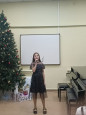 Новогодний концерт в классе эстрадного вокала