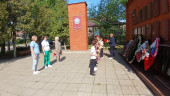Возложение цветов в канун празднования Дня Победы