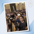 Активная подготовка - репетиция сводной хора в зале филармонии