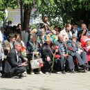 День победы - праздничный митинг около мемориала в Подгорном 07.05.2015г.