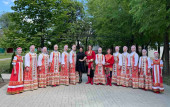 Отчетный концерт  ансамбля "Перезвон"