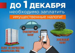 Информация об уплате имущественных налогов физических лиц