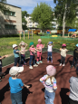 "День защиты детей " игры на асфальте