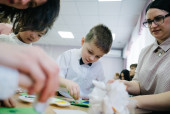 Семейный праздник. Дружная семья