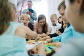 Семейный праздник. Дружная семья