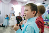 Семейный праздник. Дружная семья