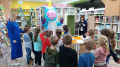 Занятие в библиотеке