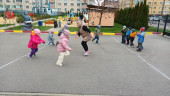 Развлечение на улице ко Дню космонавтики