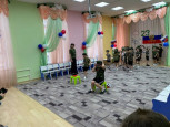 Праздник с папами к 23 февраля