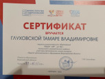 Сертификат участника регионального этапа конкурса