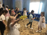 Музыкально-тематическое  зантие "Космическое путешествие",посвященное Дню Космонавтики-2023 г.