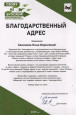 Благодарности и Грамоты