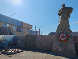 Экскурсия к памятнику погибших воинов во время Великой Отечественной войны с детьми старшей группы