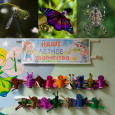 Жучок-паучок, стрекоза и бабочка 🦋🦋🦋