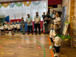 Спортивное развлечение, посвященное Дню Защитника Отечества.
