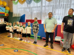 Спортивное развлечение, посвященное Дню Защитника Отечества.