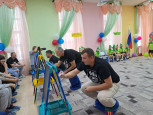 "Мой папа самый лучший"- спортивное мероприятие в подготовительных группах  ДОУ.
