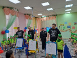 "Мой папа самый лучший"- спортивное мероприятие в подготовительных группах  ДОУ.