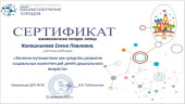 Вебинар. Занятия-путешествия как средство развития социальных компетенций дошкольников