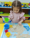 "Волшебство" кинетического песка
