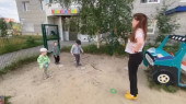 Утренняя зарядка в "Ягодках"