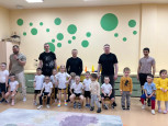 Спортивные игры с папами