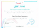 Непрерывность профессионального развития педагога