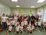 Веселые старты с родителями