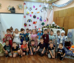 «Веселые зимние каникулы» в группе "Радуга"