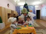 Весёлый снеговик! 
