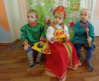 Знакомство с русским народным костюмом