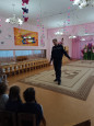 Познавательная встреча дошколят со спасателем