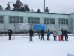 Лыжные гонки среди дошкольников 