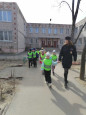 Профилактическая беседа инспектора по пропаганде безопасности дорожного движения.
