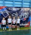 Воспитанники нашего детского сада сдавали нормативы ГТО 