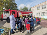 Открытое занятие по правилам противопожарной безопасности