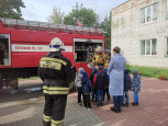 Открытое занятие по правилам противопожарной безопасности