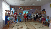 Садику родному скажем мы  : " Прощай!"