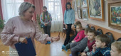 Дошкольники побывали в Детской художественной  школе