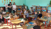 Студенты колледжа провели для дошкольников мастер- класс 